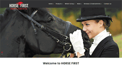 Desktop Screenshot of horsefirst.net